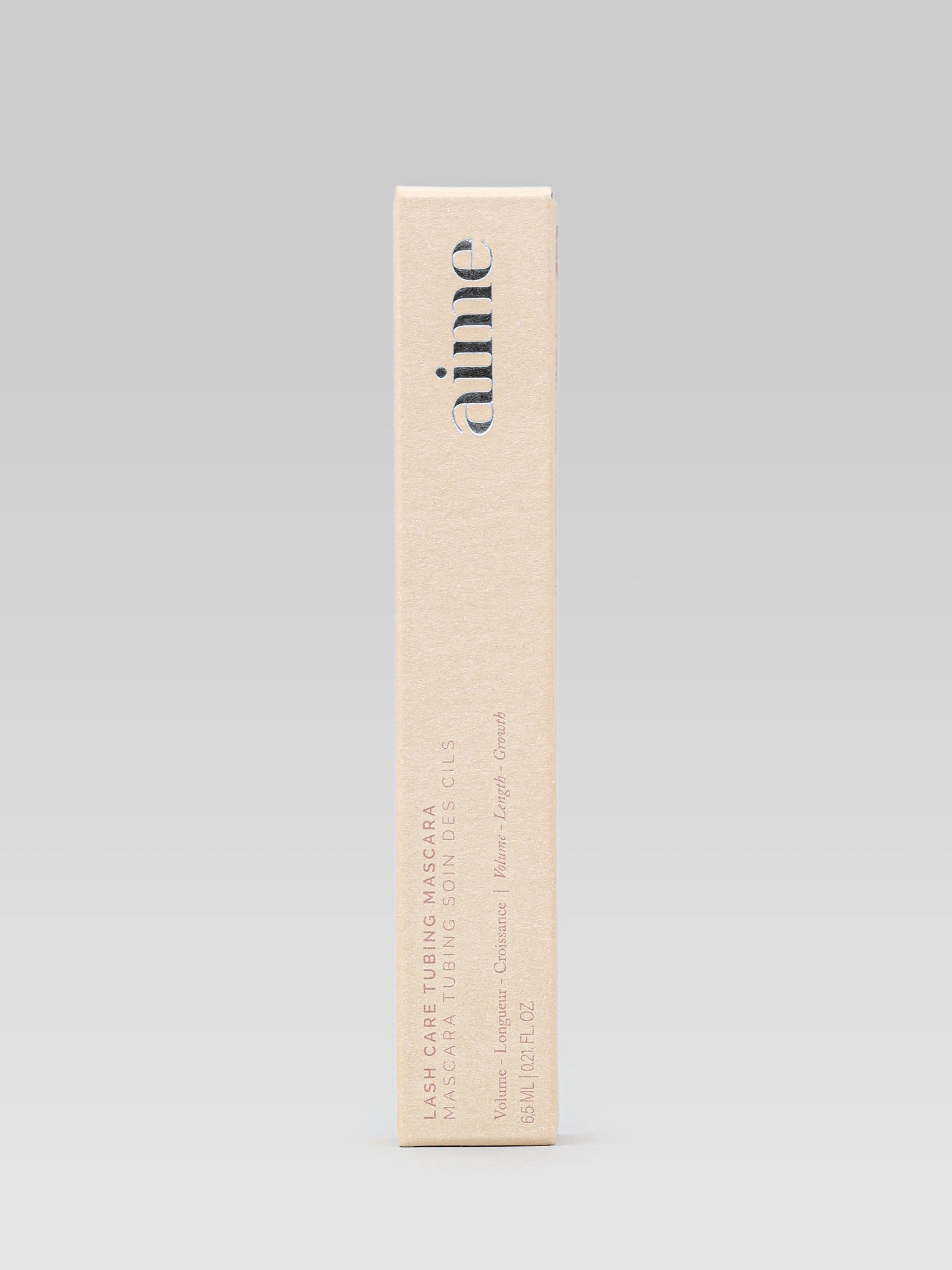 Aime Lash Care Tubing Mascara brown black packaging