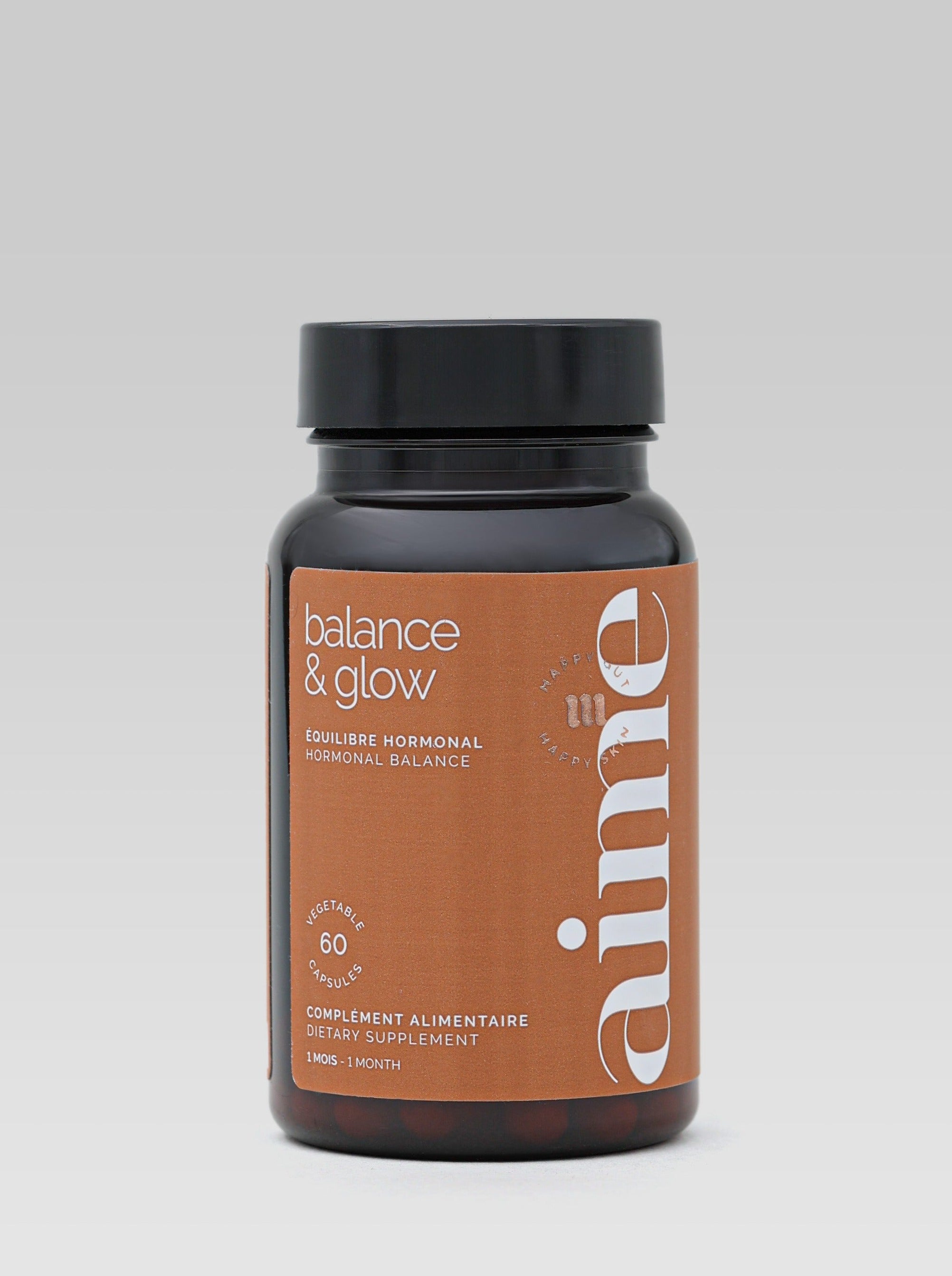 Aime Balance and Glow Supplement product shot