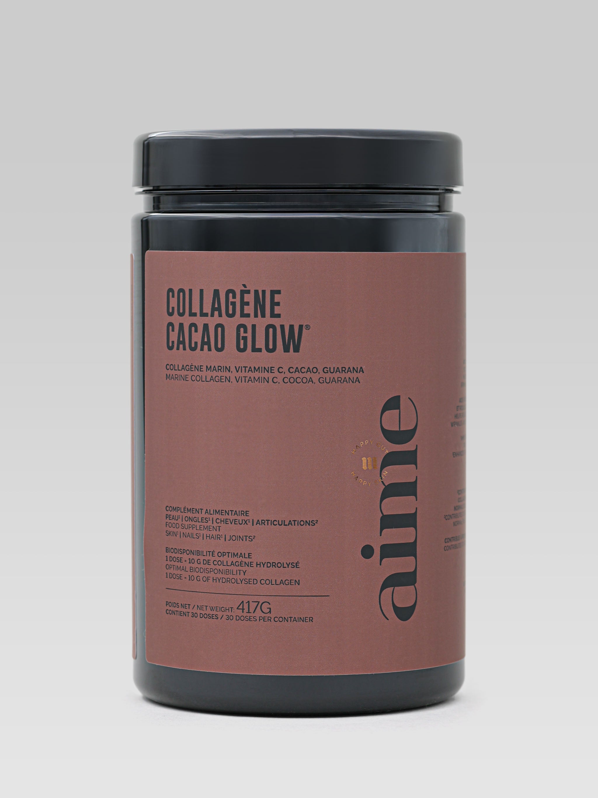 Aime Cacao Glow Collagen Supplement