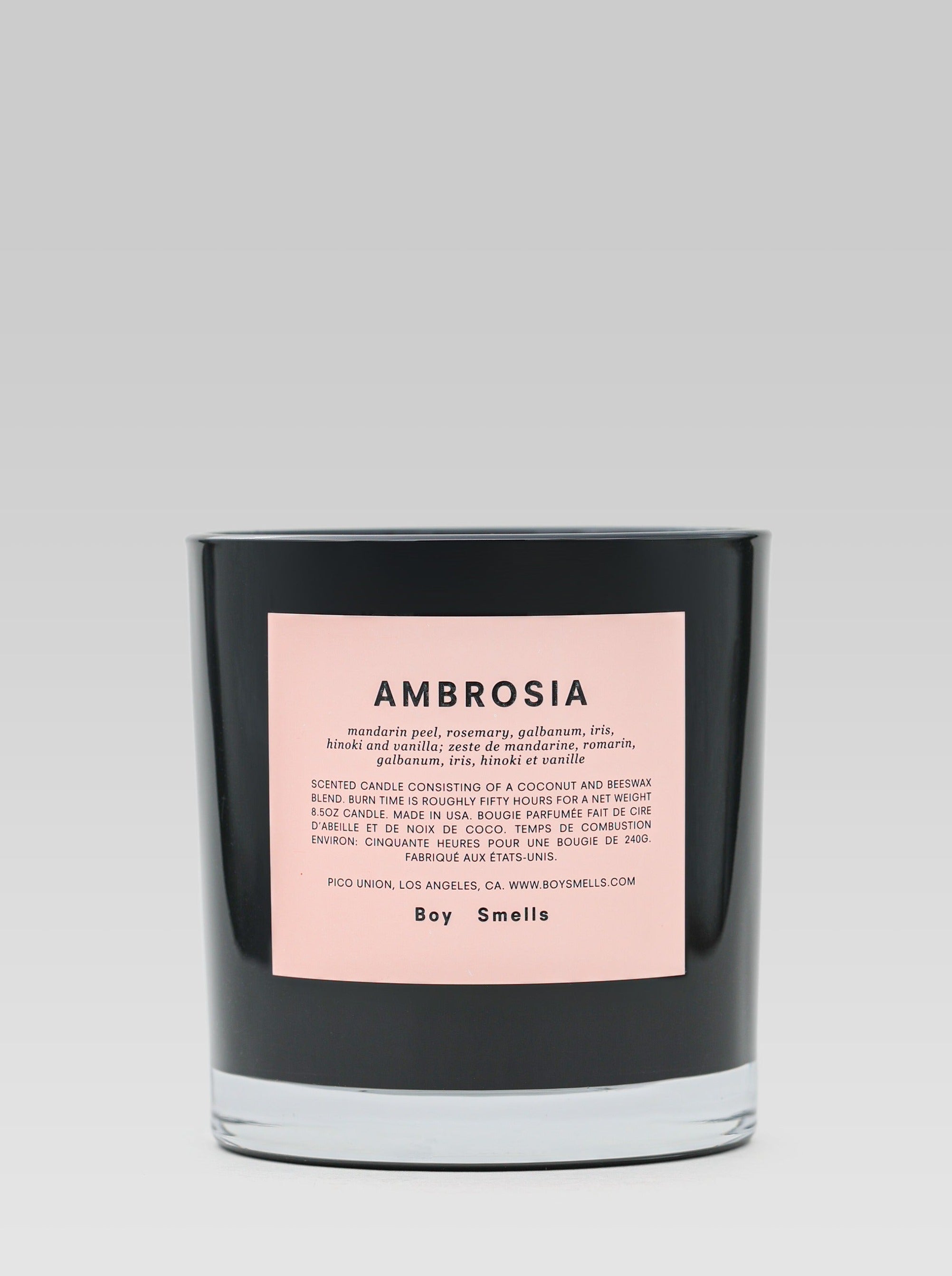 Boy Smells Ambrosia Candle product shot