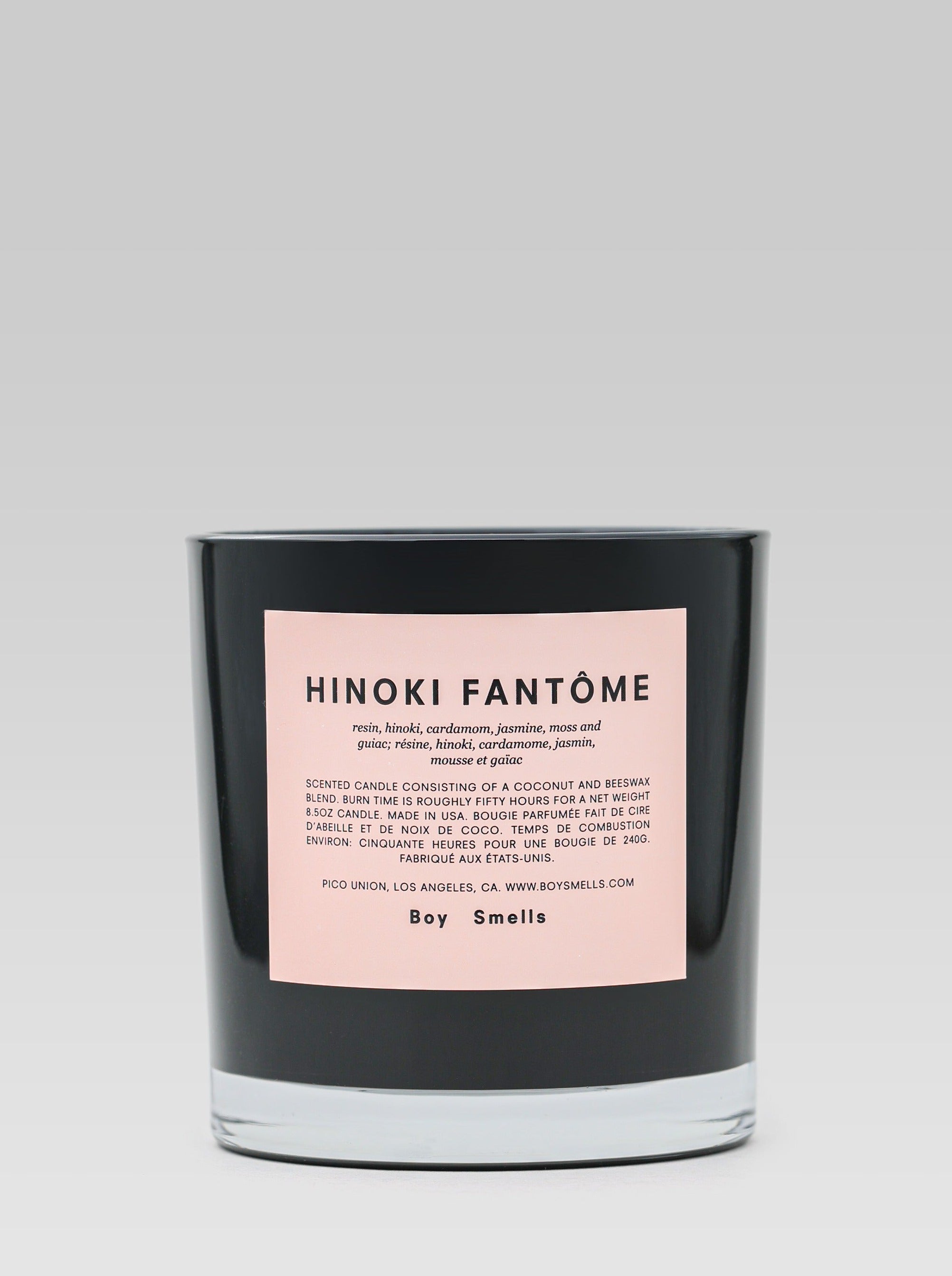Boy Smells Hinoki Fantome Candle product shot 