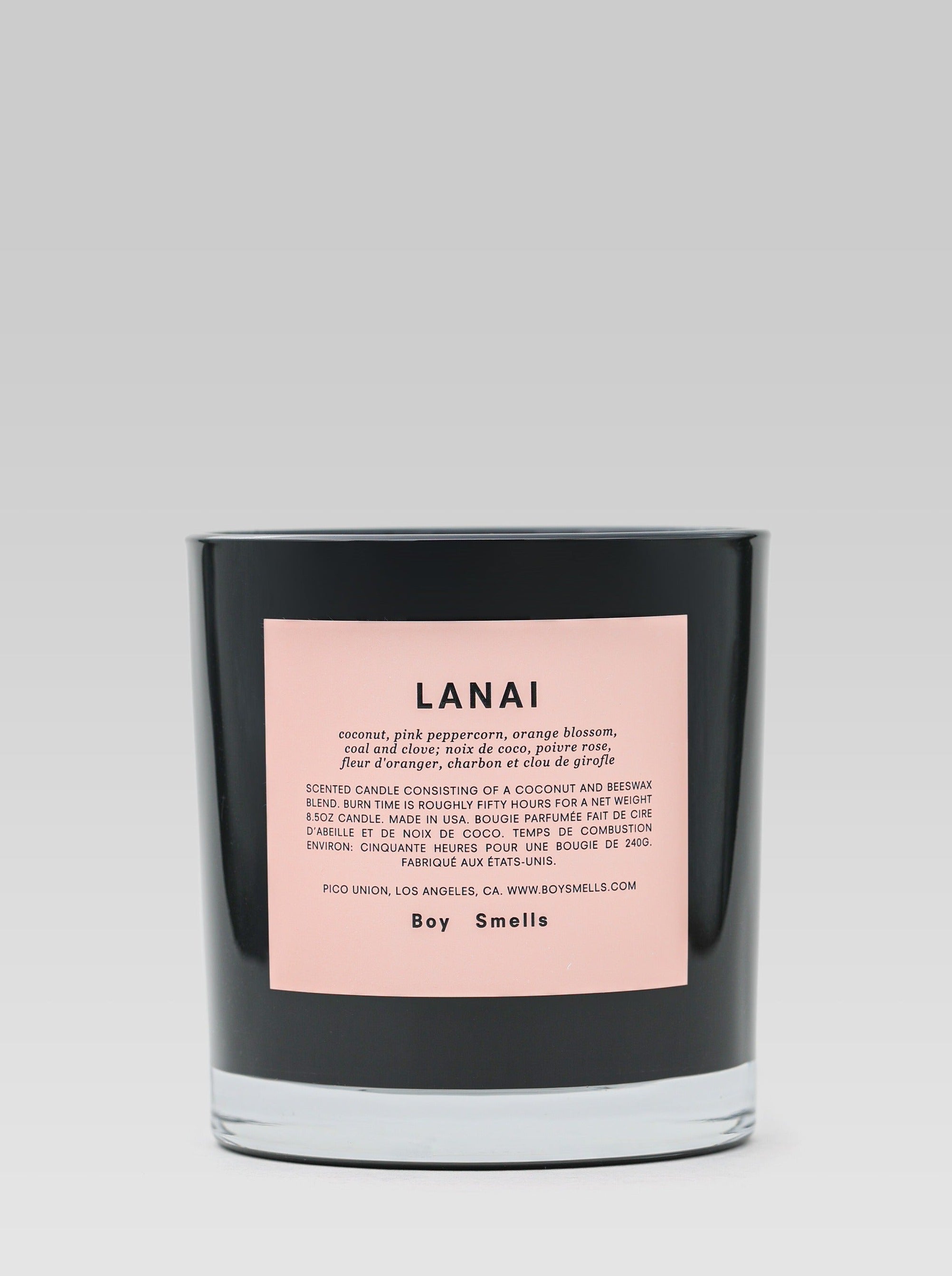 Boy Smells Lanai candle product shot