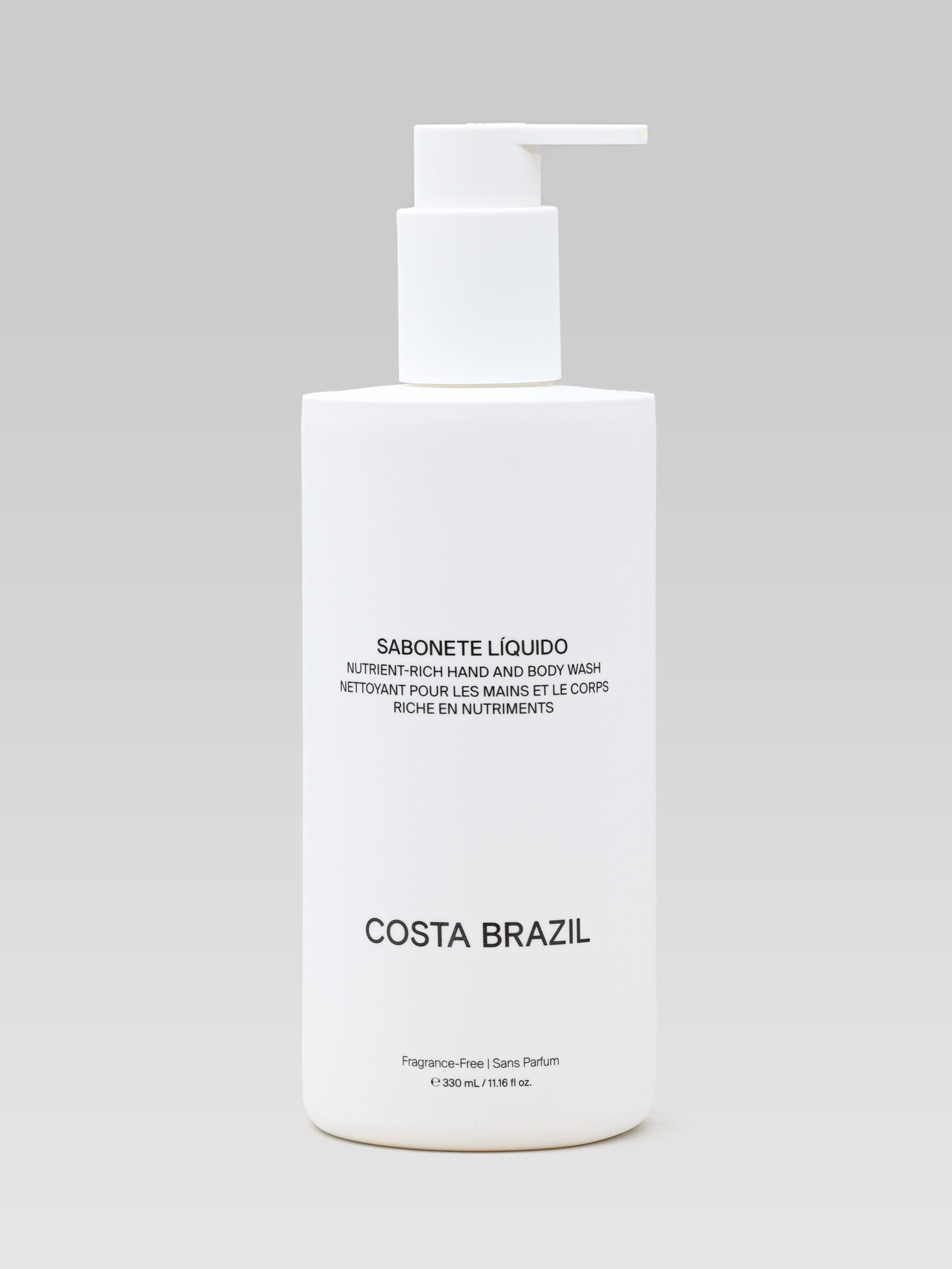 COSTA BRAZIL Nutrient-Rich Hand & Body Wash - Fragrance-free Sabonete Liquido product shot