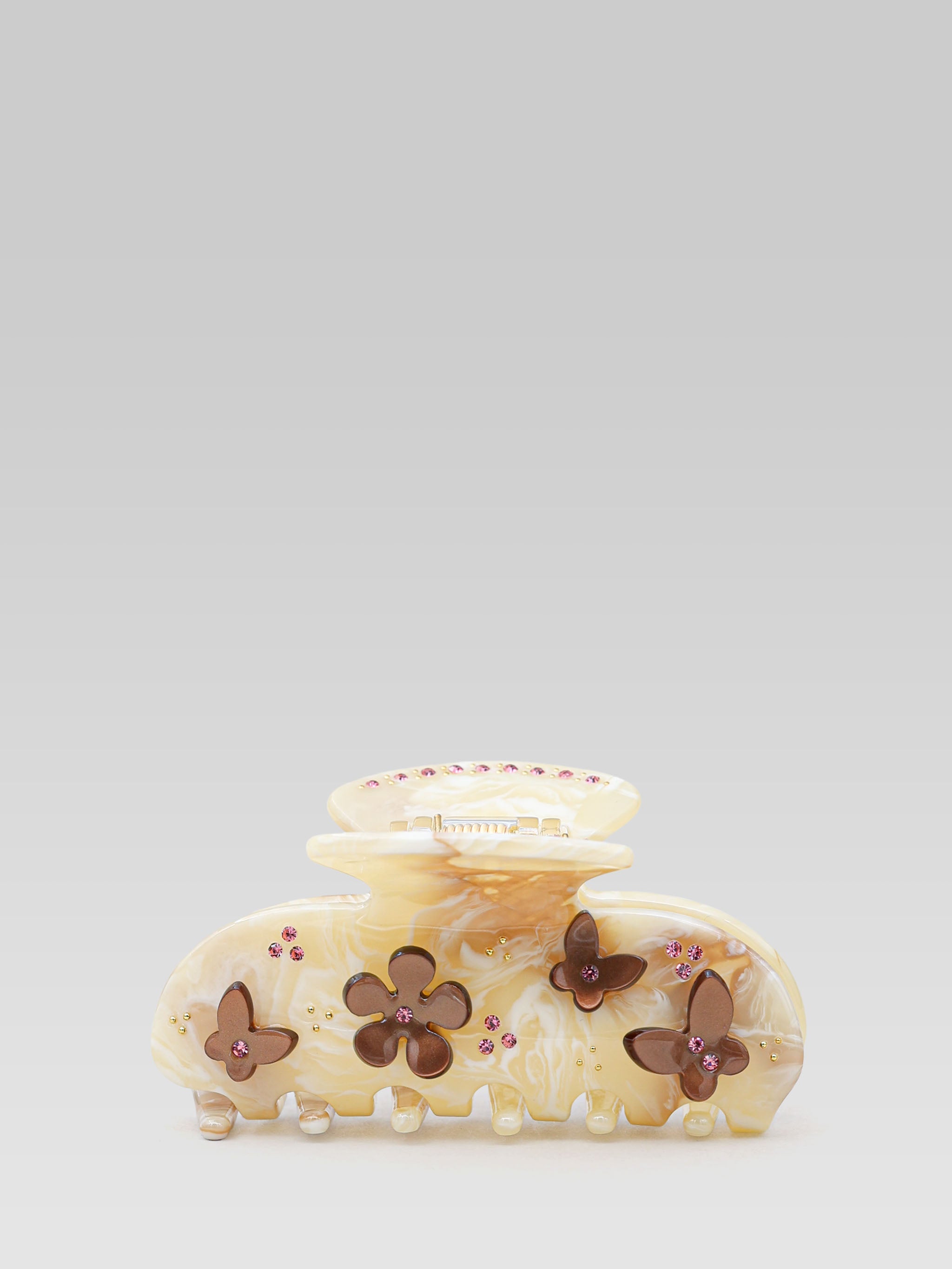 Emi Jay Sweetheart Hair Clip in Chantilly Angel Food product shot