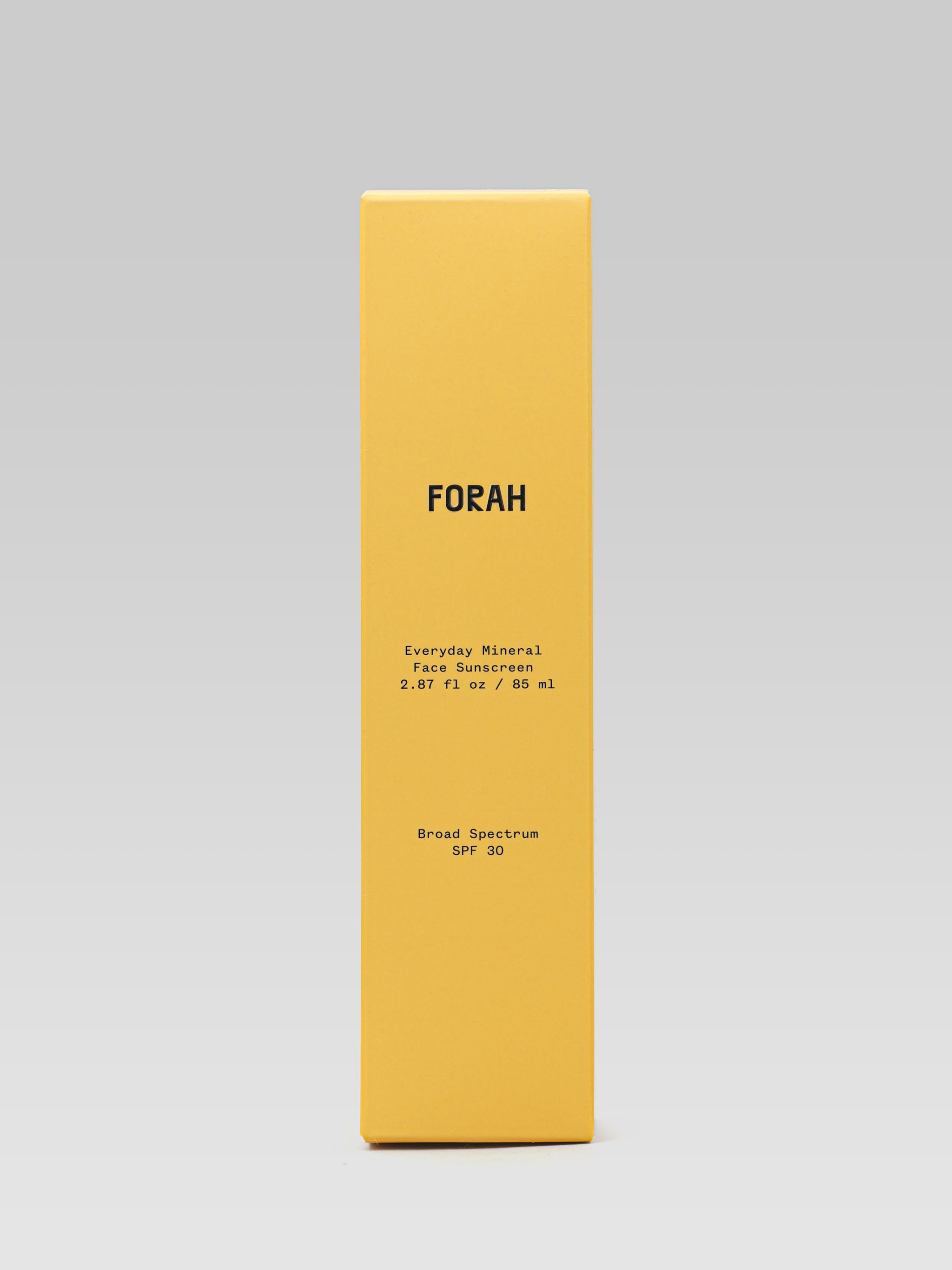 FORAH Everyday Mineral Sunscreen SPF 30 packaging