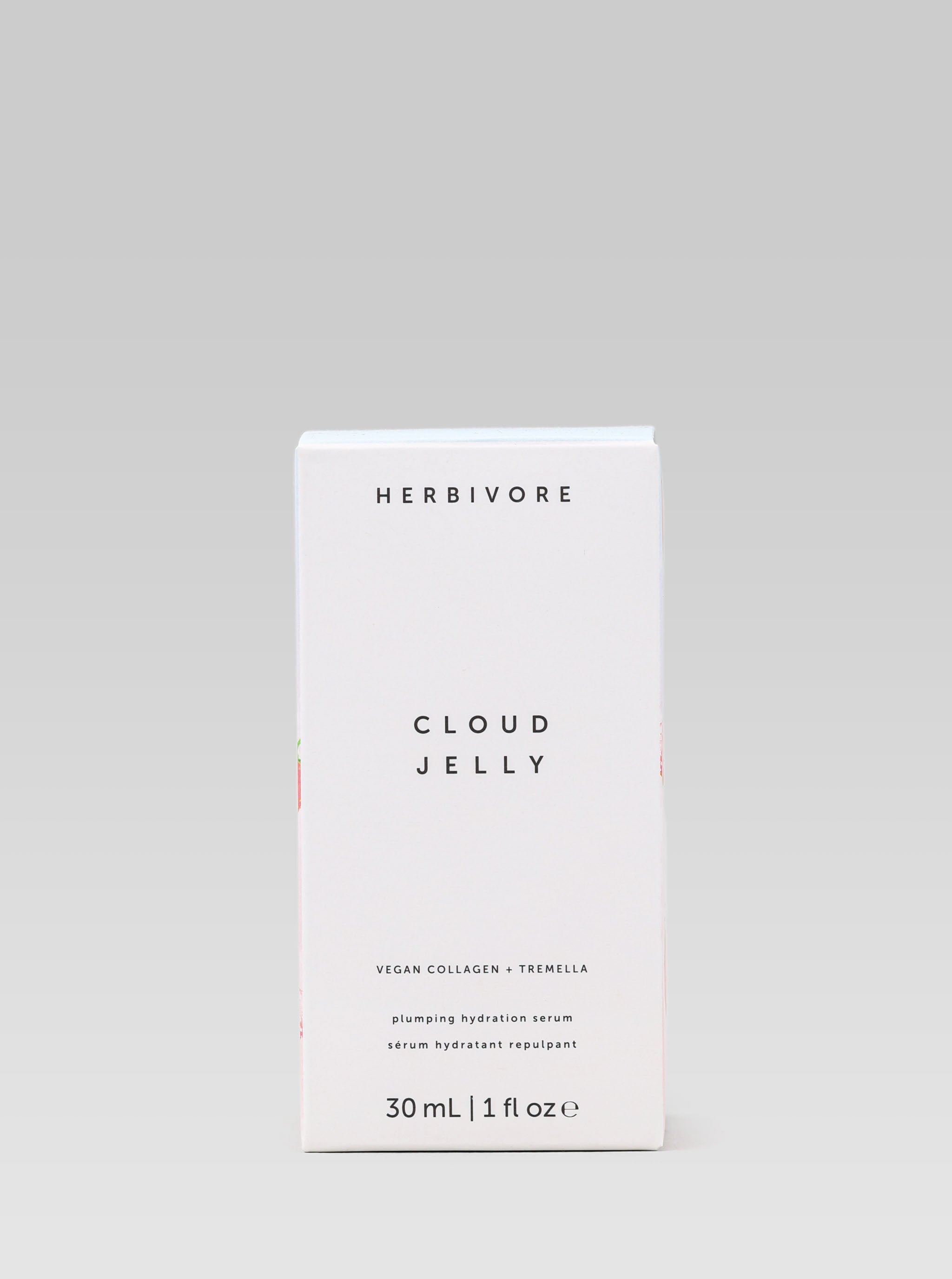 HERBIVORE BOTANICALS Cloud Jelly Pink Plumping Hydration Serum product packaging