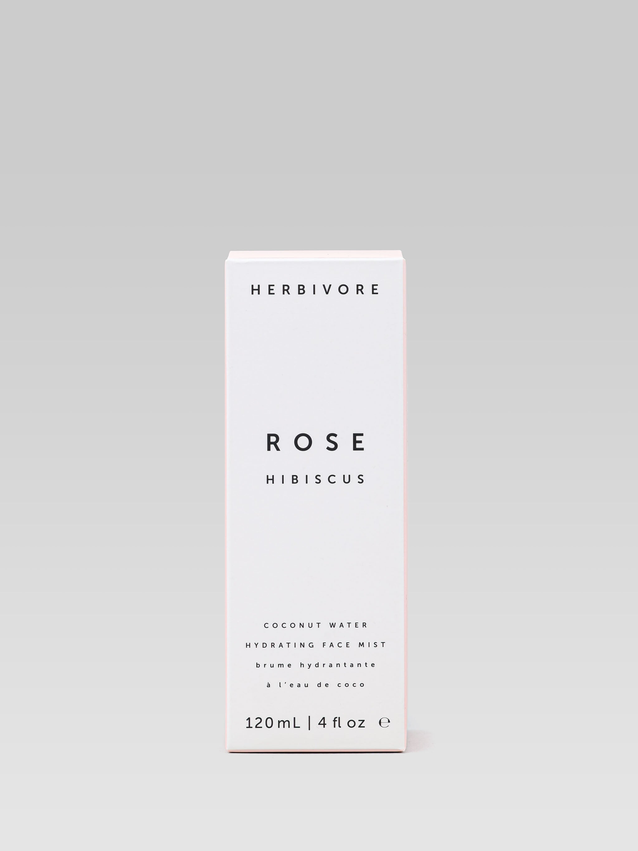 HERBIVORE BOTANICALS Rose Hibiscus Hydrating Mist product packaging