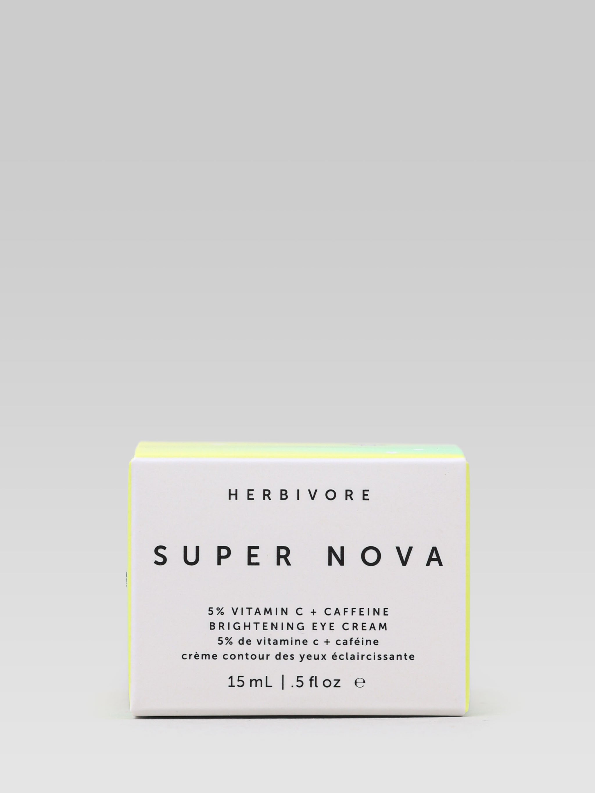 HERBIVORE BOTANICALS Super Nova Brightening Eye Cream Product Packaging 