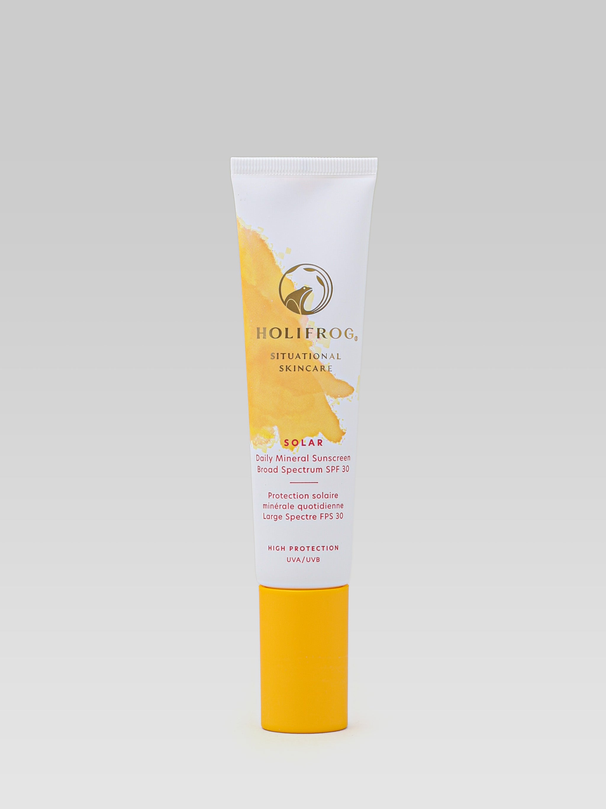 HOLIFROG Solar SPF 30 Daily Mineral Sunscreen Based Spectrum product shot