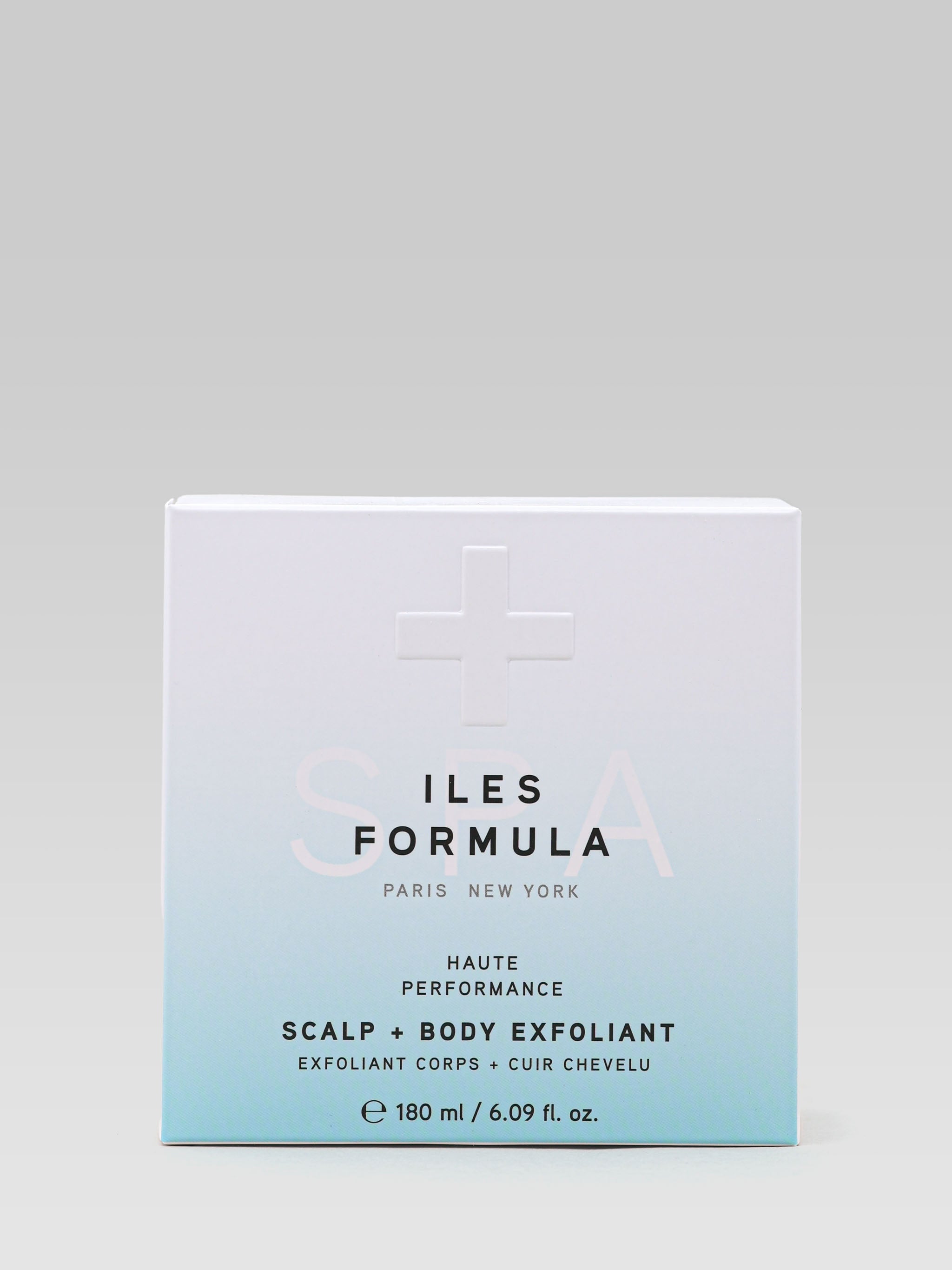 ILES FORMULA Scalp + Body Exfoliant packaging