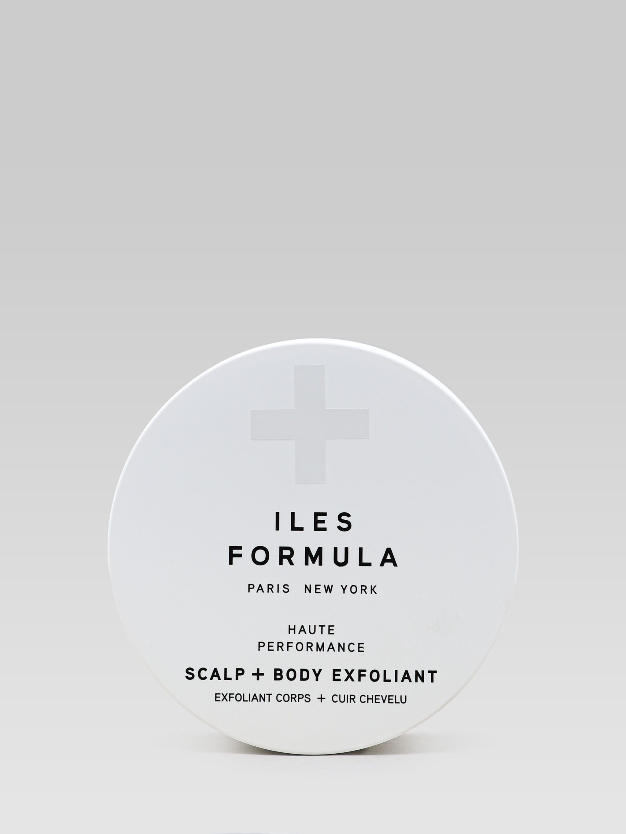 ILES FORMULA Scalp + Body Exfoliant product shot