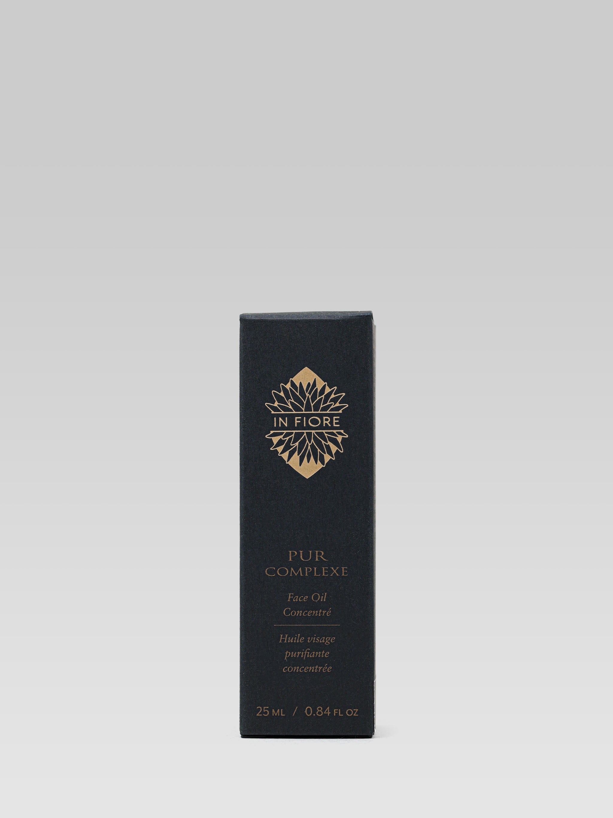 IN FIORE Pur Complexe Face Oil product packaging 