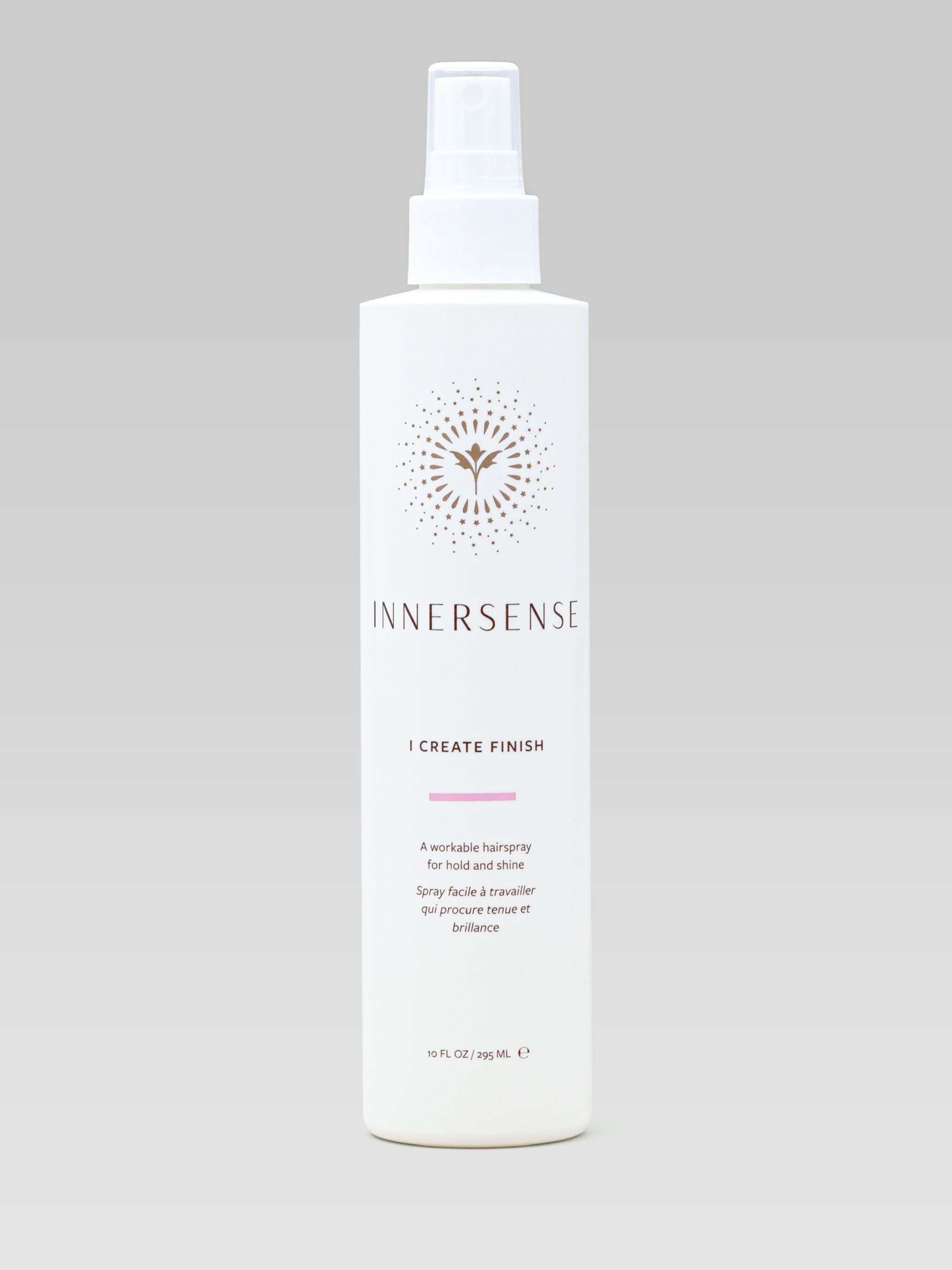 INNERSENSE I Create Finish product shot a workable hairspray for hold and shine 295 ml