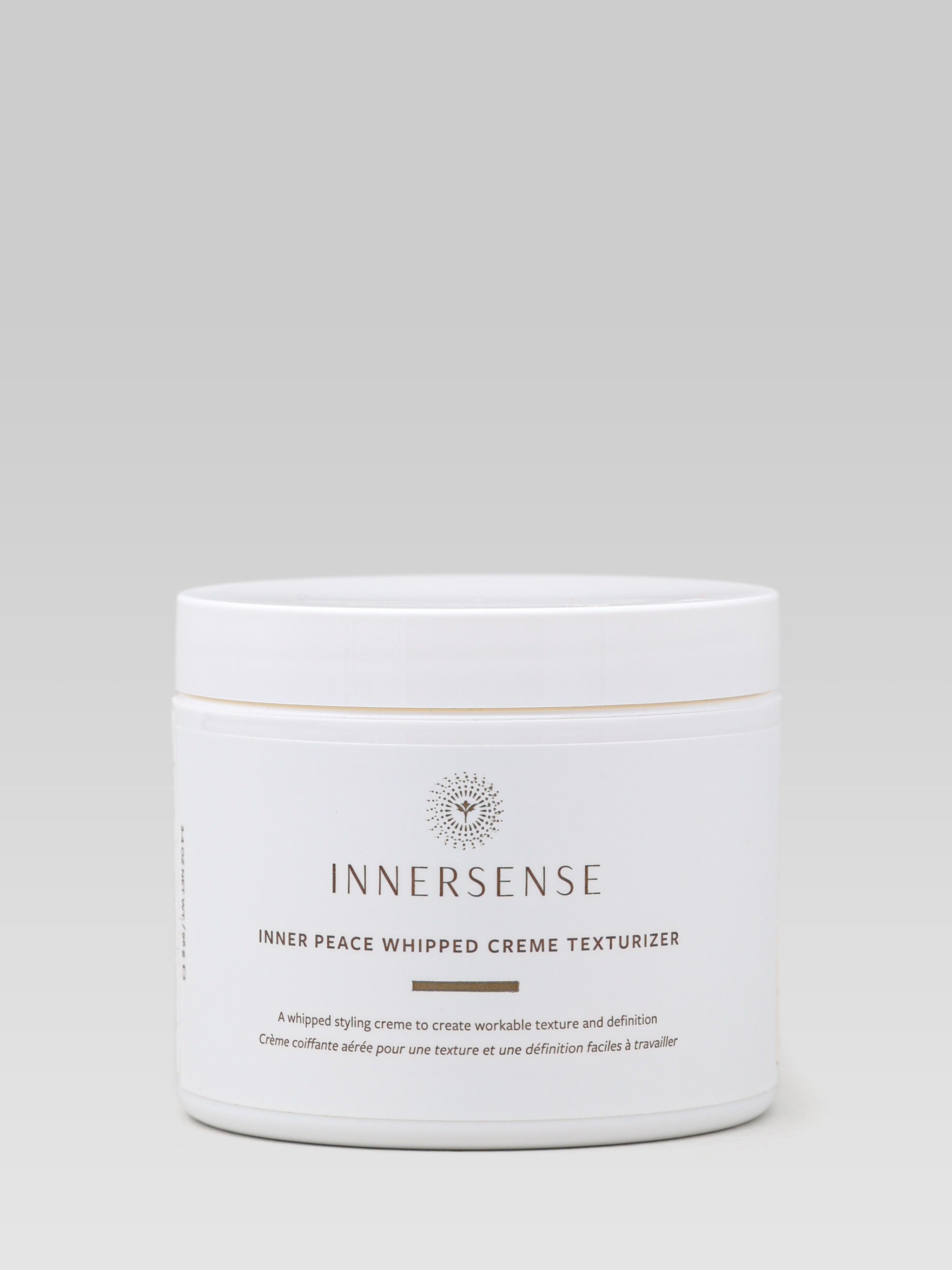 INNERSENSE Inner Peace Whipped Creme Texturizer A whipped styling creme to create workable texture and definition 