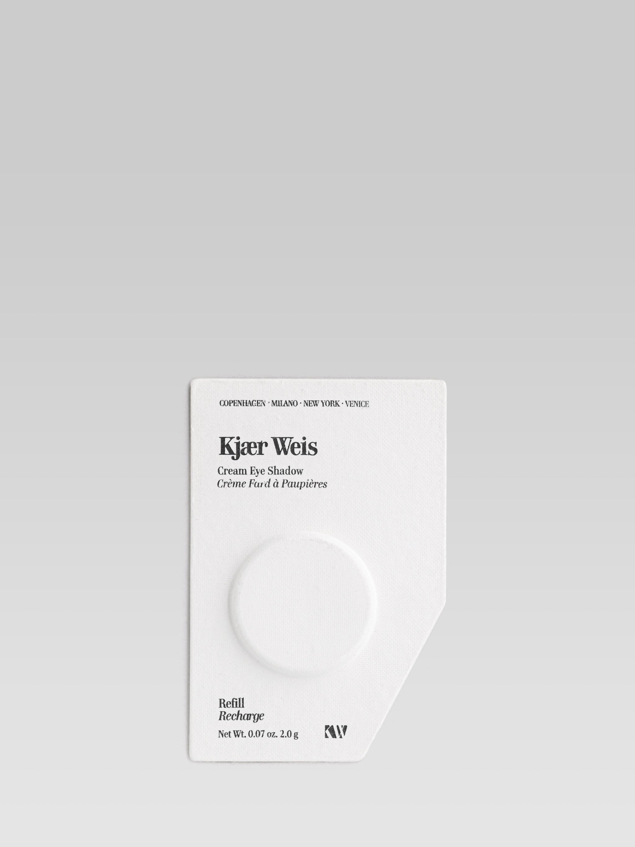 KJAER WEIS Cream Eye Shadow Refill product shot 