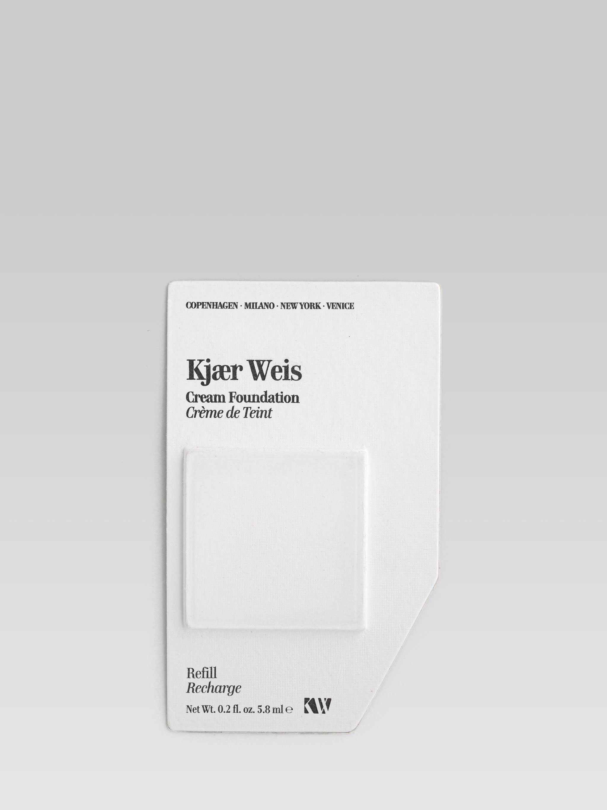 KJAER WEIS Cream Foundation Refill product shot 