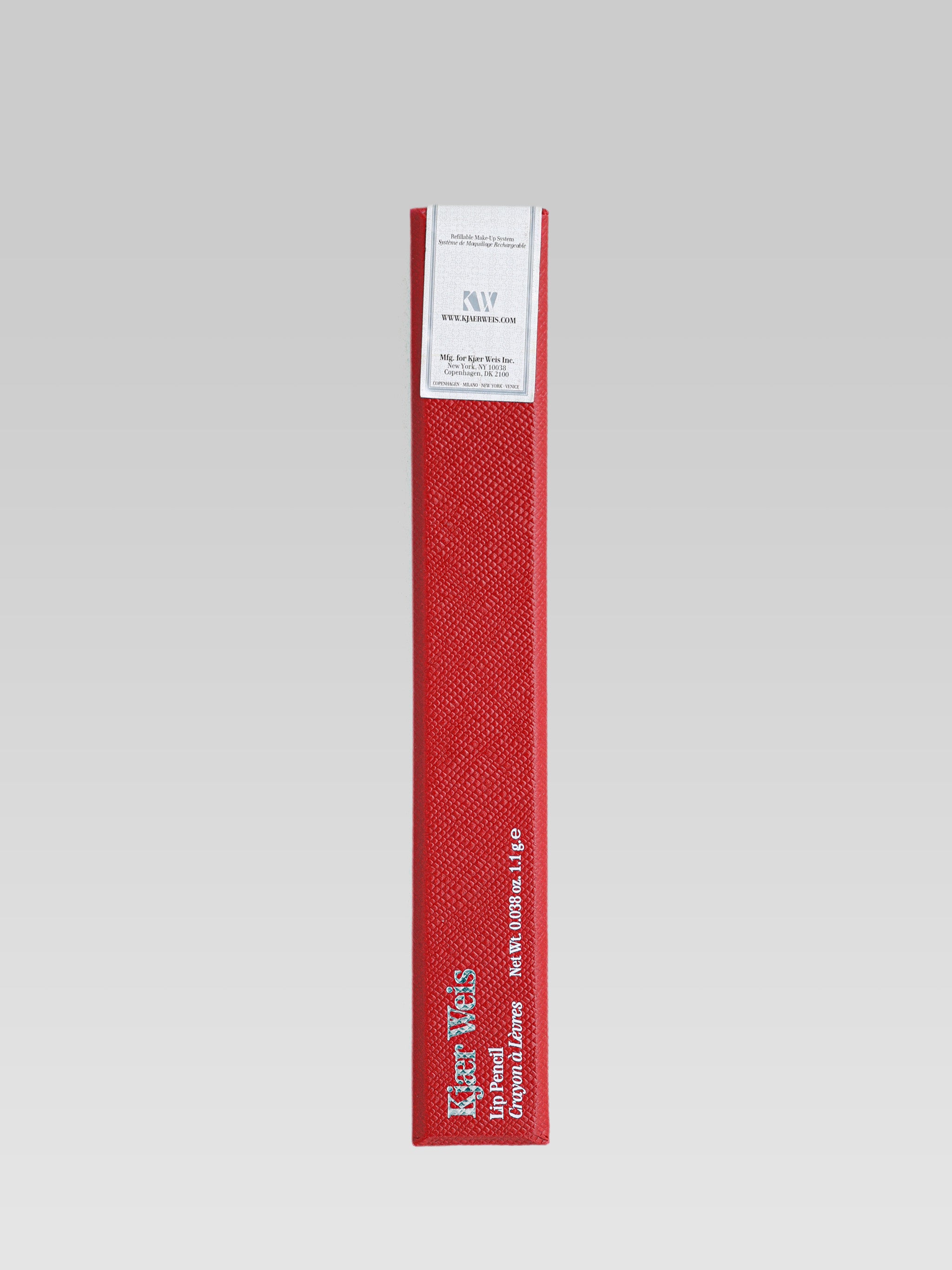 Kjaer Weis Lip Pencil product packaging red edition