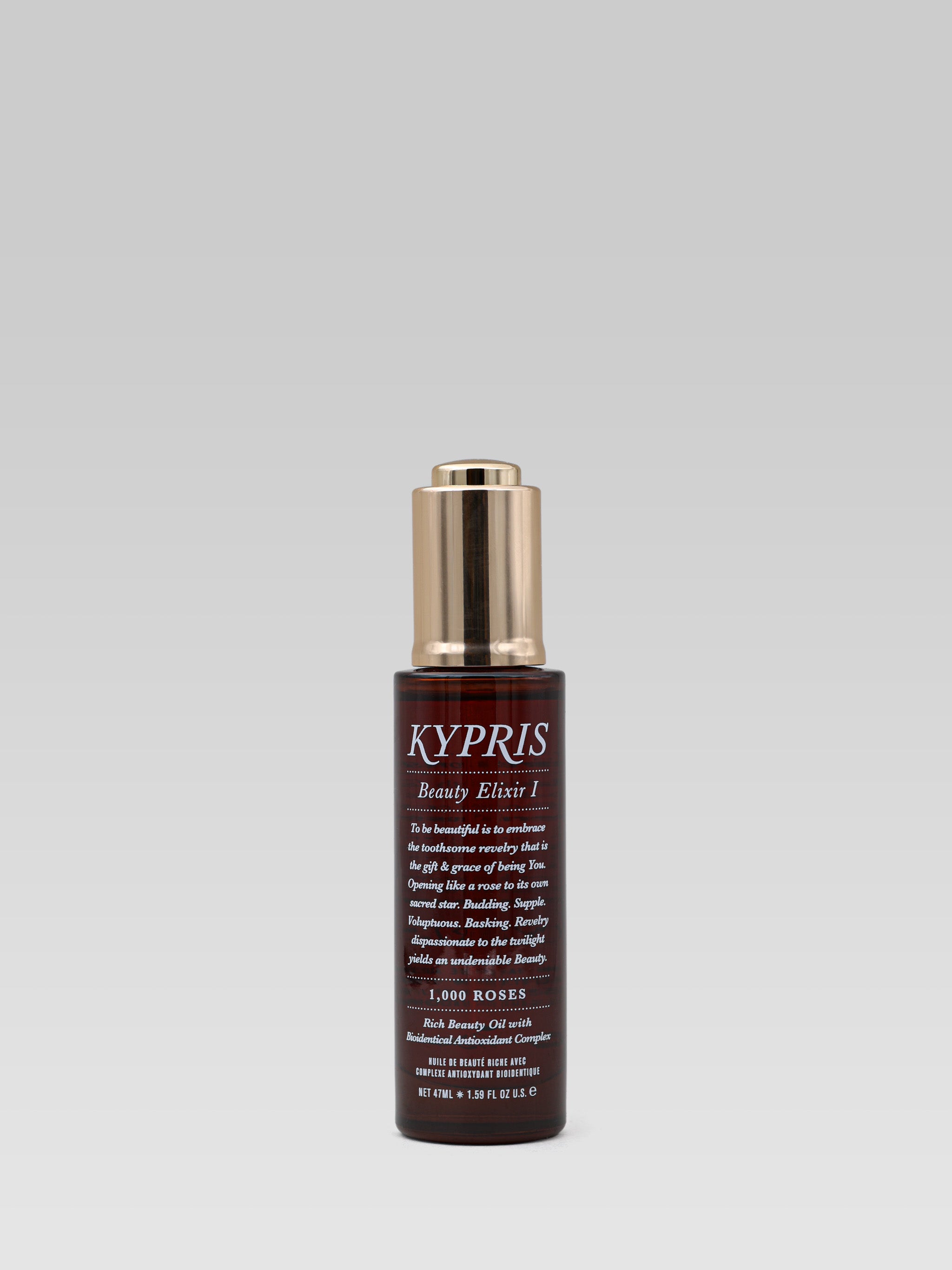 Kypris Beauty Elixir I 1000 Rose Oil product shot 