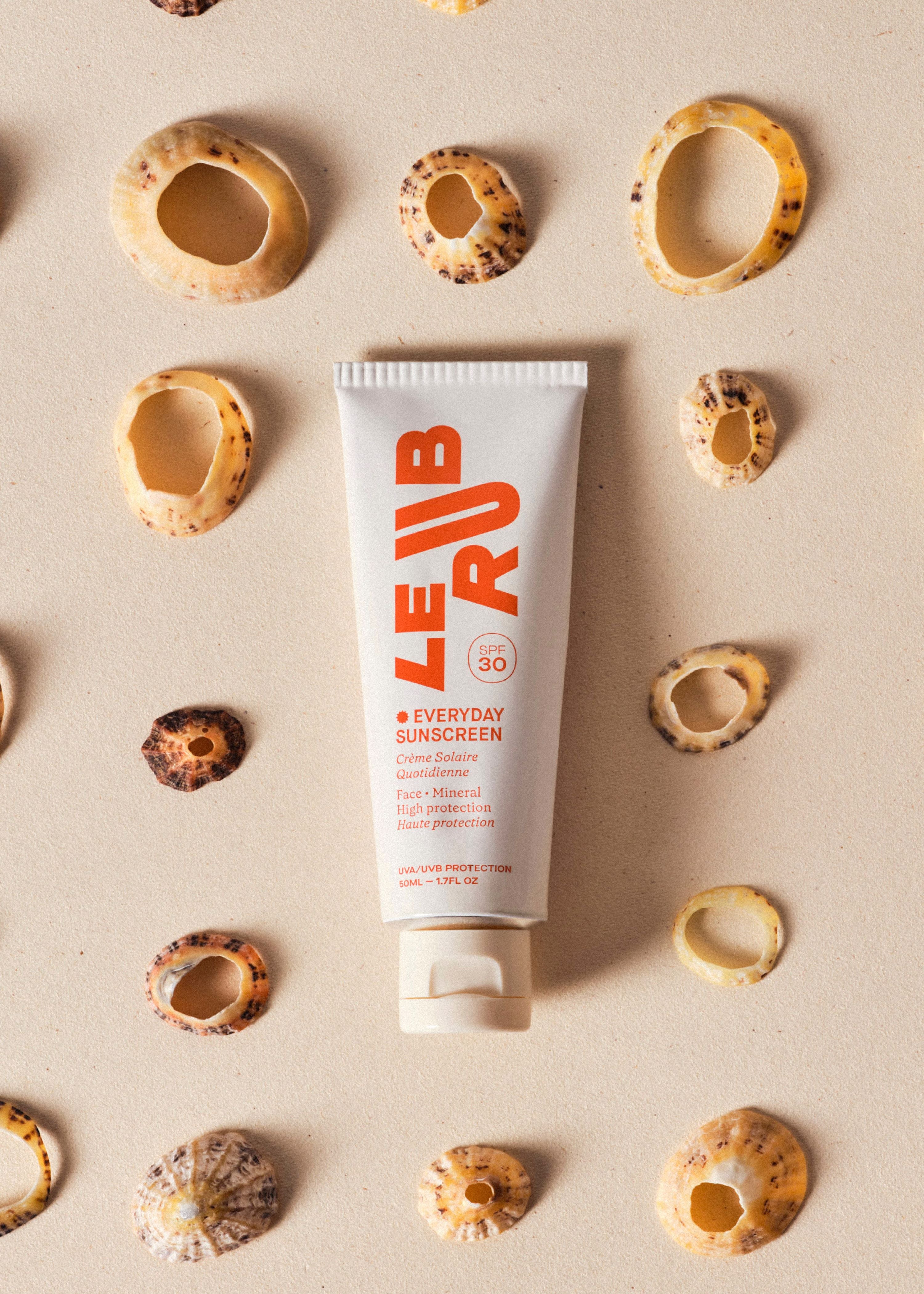 LE RUB Everyday Sunscreen SPF 30 Lifestyle