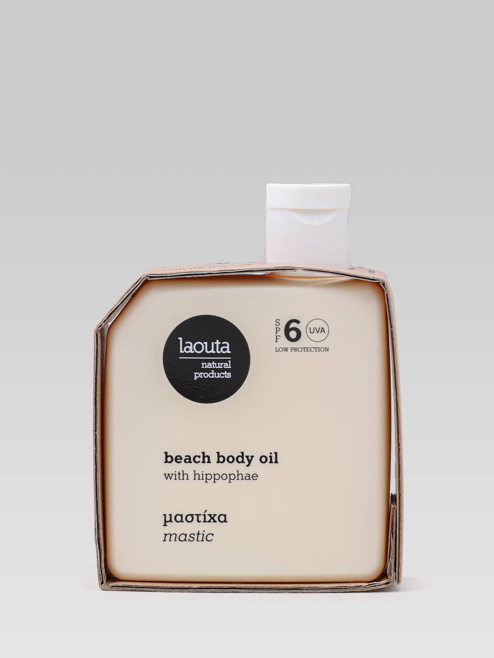 LAOUTA Beach Body Oil With Hippophae in Mastic product shot