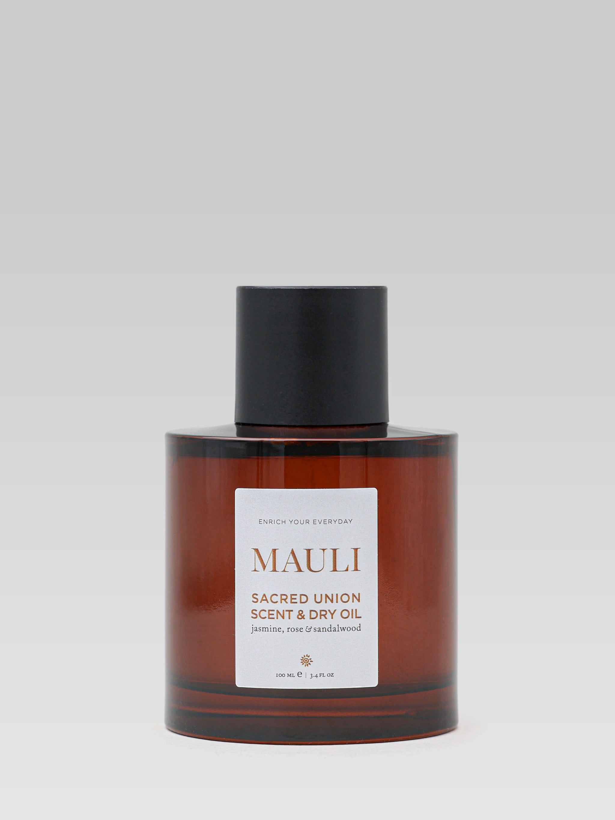 MAULI Sacred Union Scent and Dry Oil product shot 
