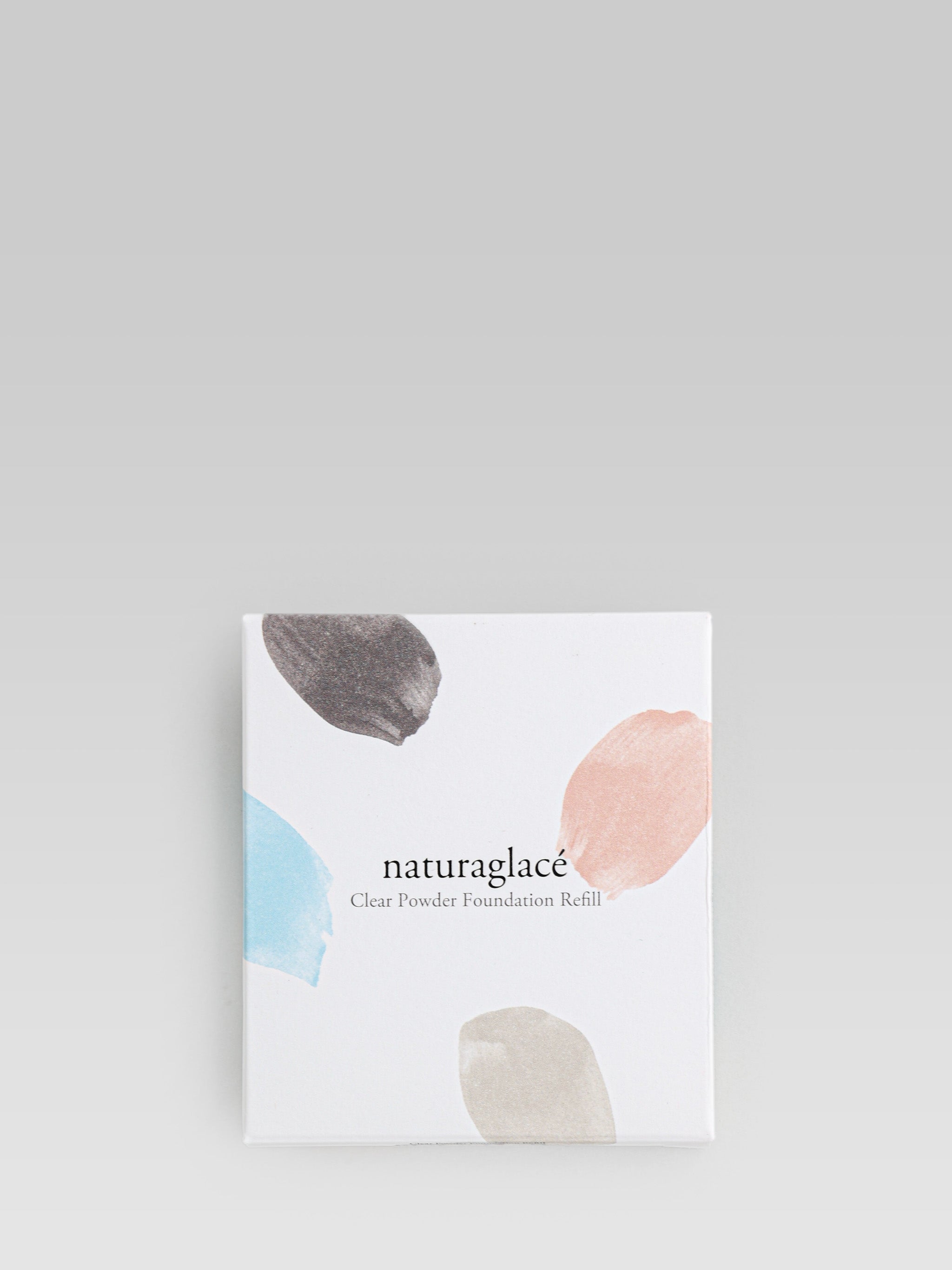 Naturaglace Clear Powder Foundation Refill product packaging 