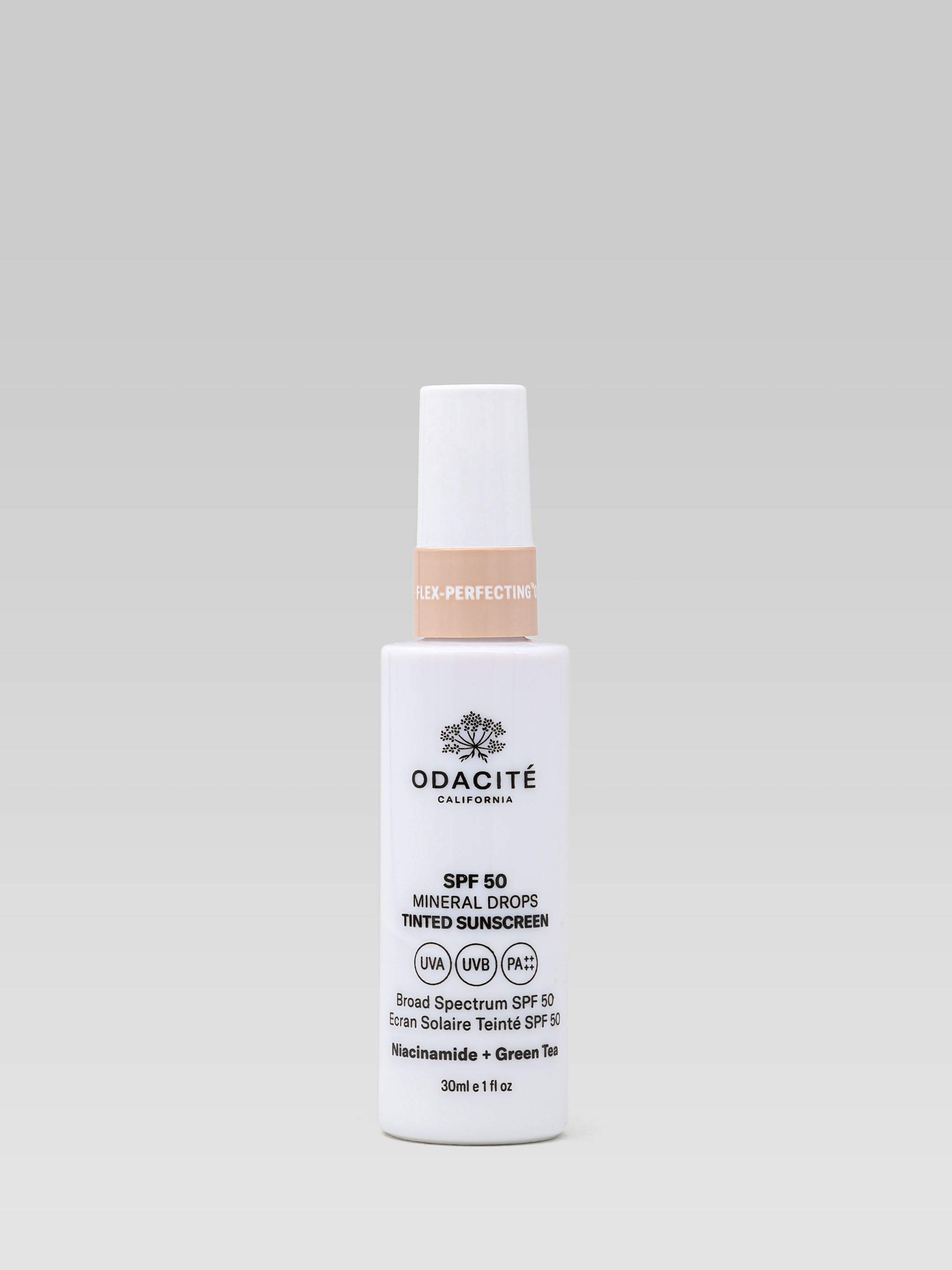 Odacite Tinted Sunscreen Mineral Drops SPF 50 product shot 