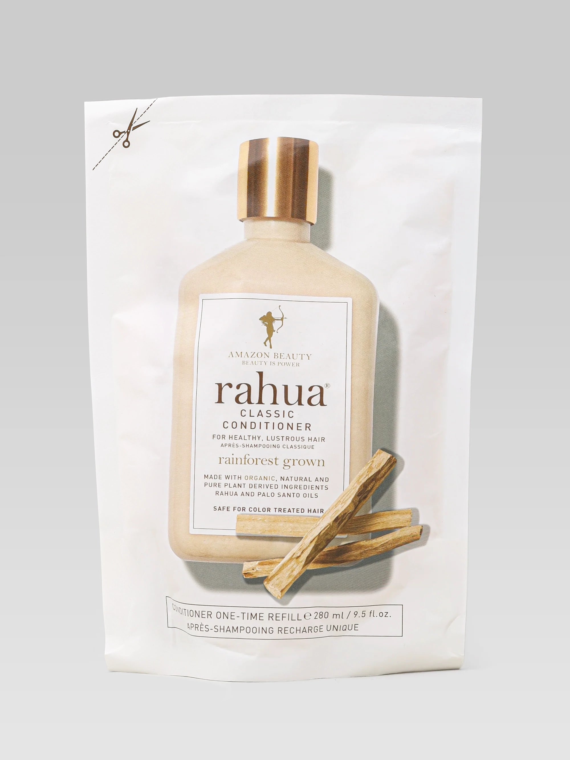 RAHUA Classic Conditioner Refill for healthy, lustrous hair made with organic, natural and pure plant derived ingredients rahua and palo santo oils 280 ml