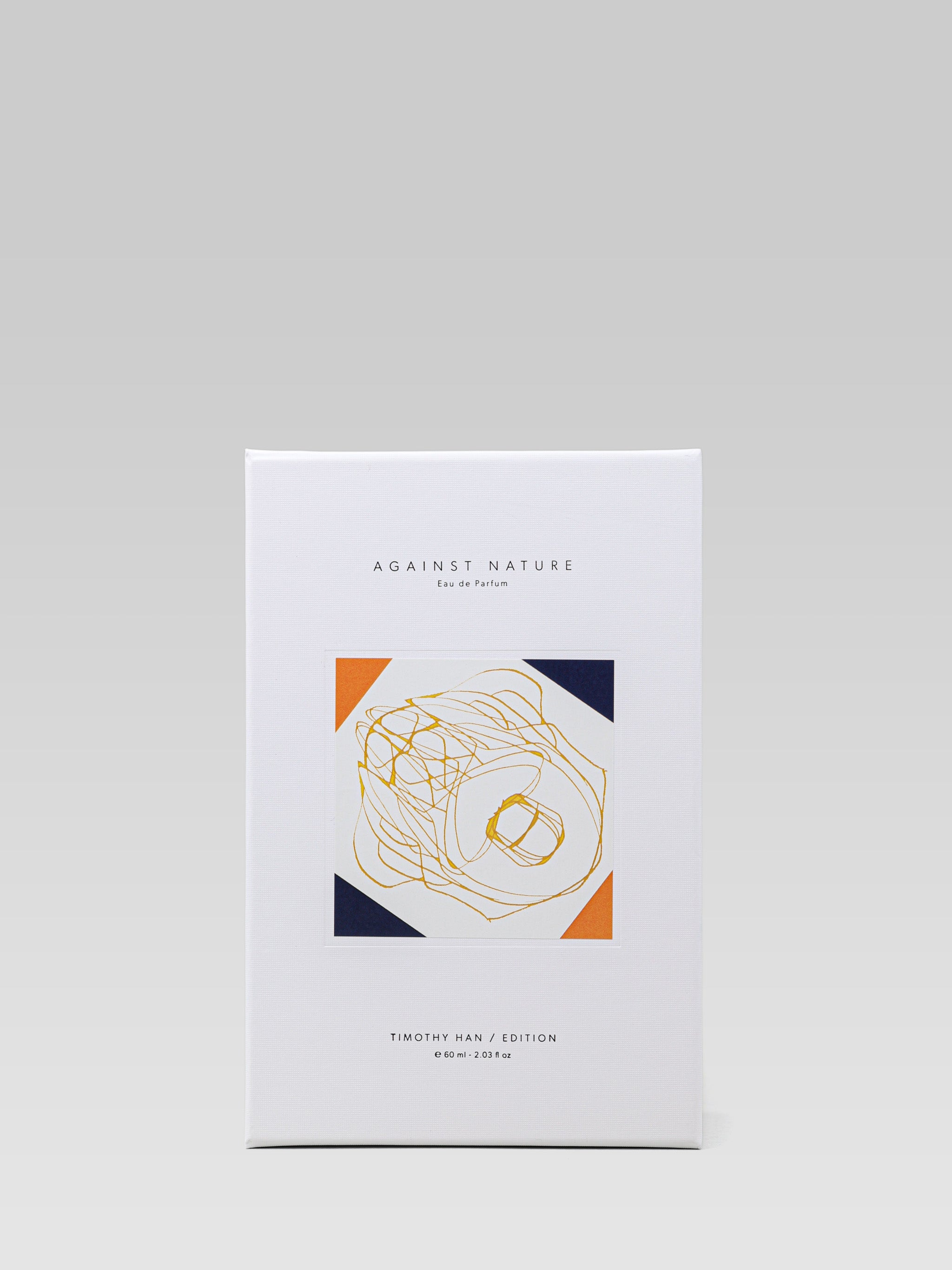 TIMOTHY HAN Eau de Parfum Against Nature product packaging