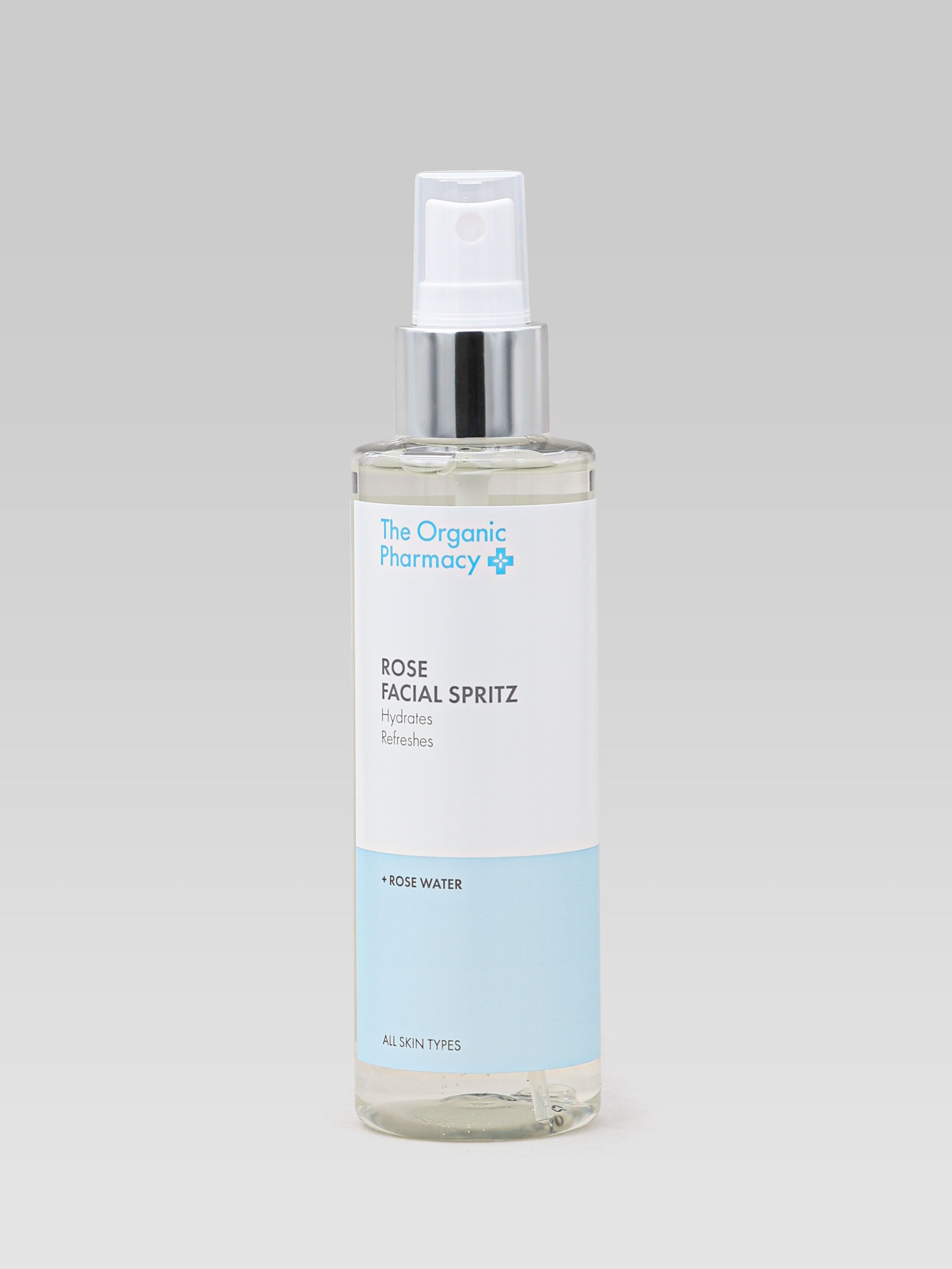 THE ORGANIC PHARMACY Rose Facial Spritz hydrates , refresh all skin types product shot