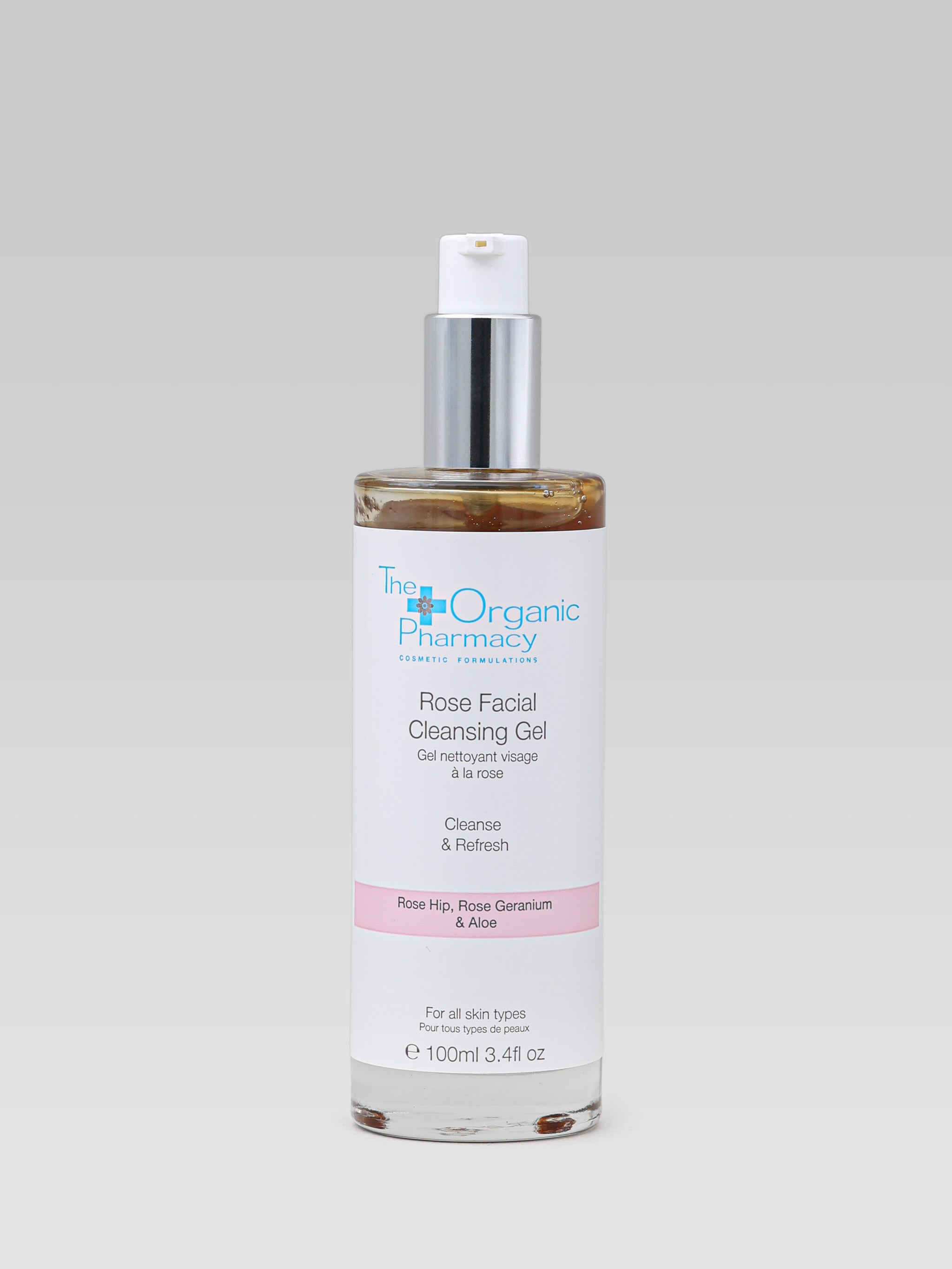The Organic Pharmacy Rose Facial Cleansing Gel product shot