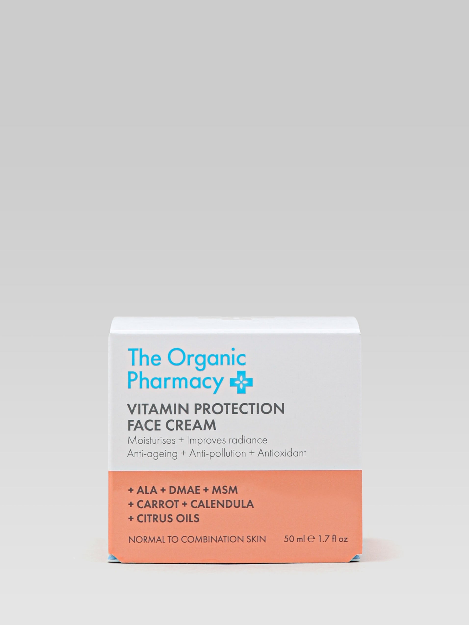 THE ORGANIC PHARMACY Vitamin Protection Face Cream packaging
