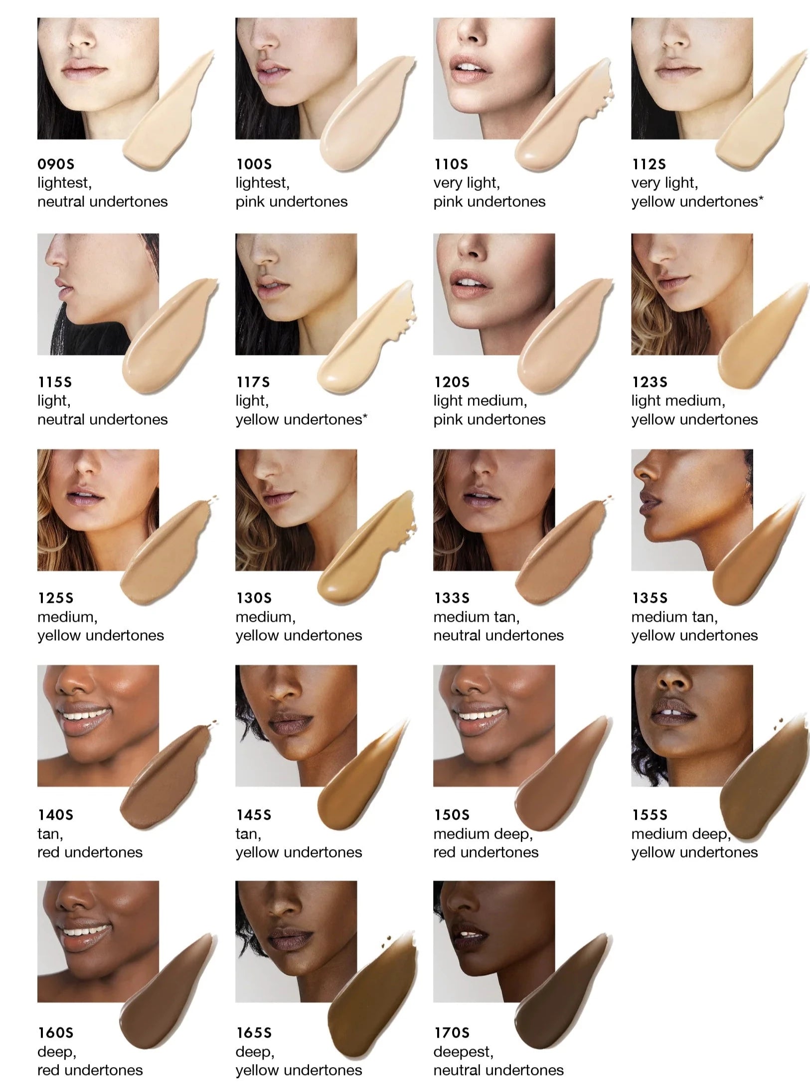 Vapour Soft Focus Foundation Shade Swatch