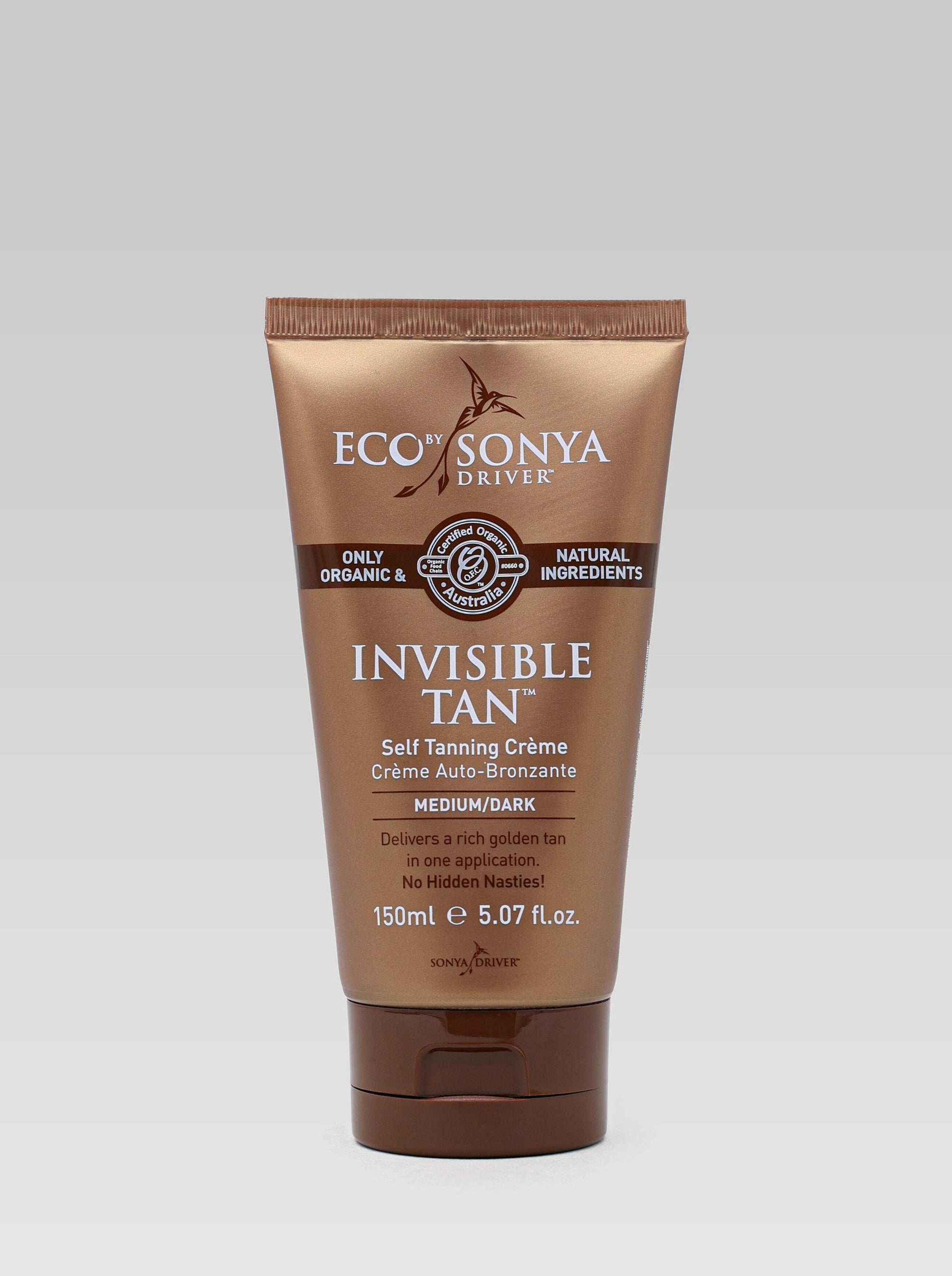 eco by sonya Invisible Tan Self Tanning Creme medium dark